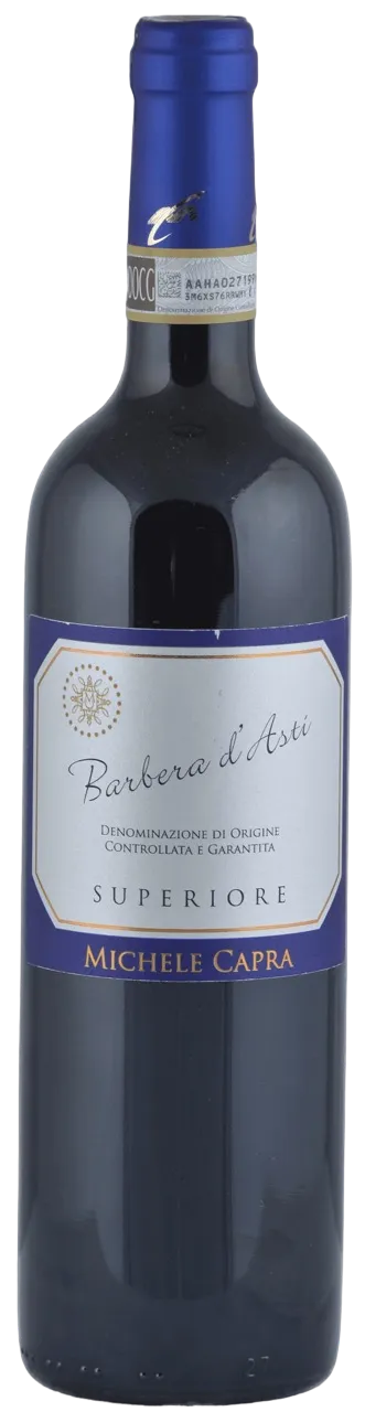 Bottiglia di Barbera d'Asti Superiore DOCG Michele Capra