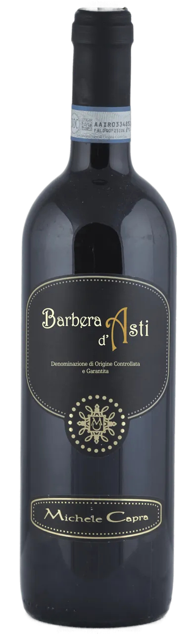 Bottiglia di Barbera d'Asti DOCG Michele Capra
